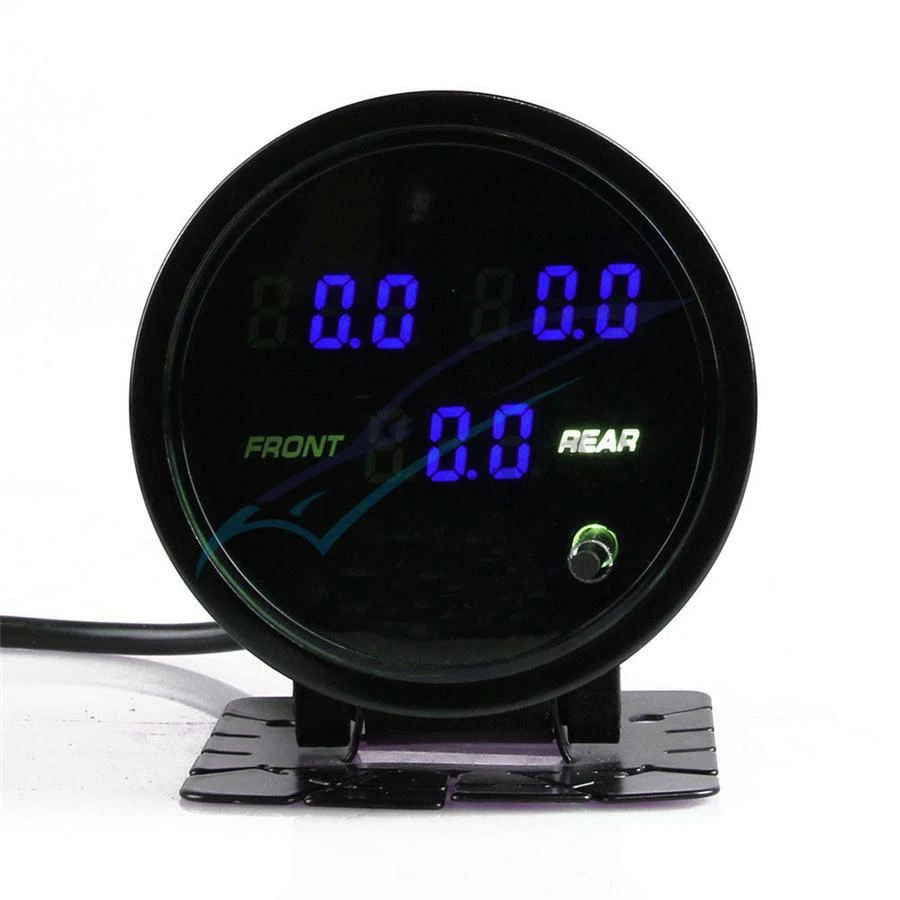 Medidor de presión de aire PSI de 2,5" para automóvil SUV con sensor de presión electrónico de 1/8 NPT Foto 4 de 4