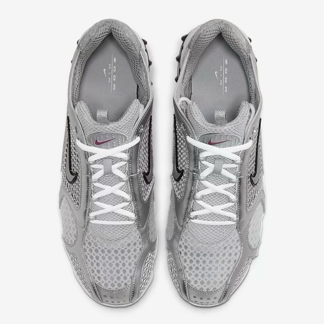 Size 13 - Nike Zoom Spiridon Caged 2 Metallic Silver for