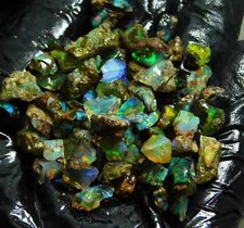 100 Natural Gemstone Ethiopian Fire Opal Rough 200 Carat Lot