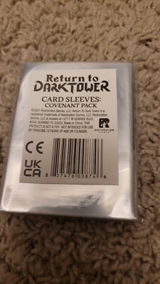 return to dark tower card sleeves Return to Dark Tower: Card Sleeves Base Game Pack Kickstarter Board Games