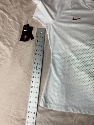 Nike Dri Fit 2018 Womens Portugal White World Cup Soccer Jersey Sz