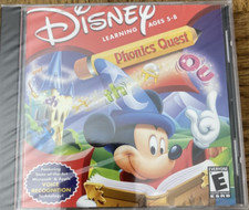 Disney Phonics Quest PC CD Rom Game-Brand New-SHIPS N 24 HOURS