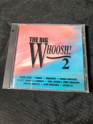The Big Whoosh! 2 Sound Effects CD SFX Sound Ideas WHO-02 Royalty Free