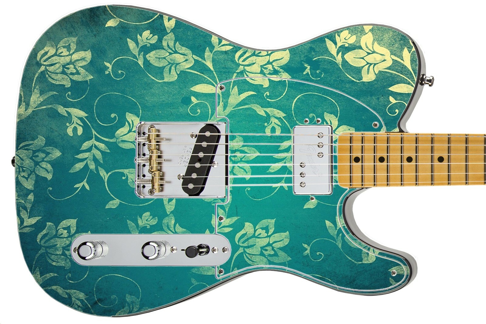 Guitar Skin Axe Wrap Reskin Music Lady Whistledown's Great Banquet