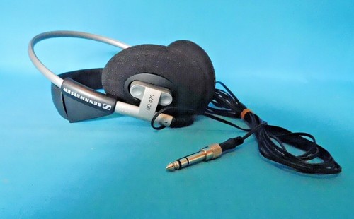 VINTAGE SENNHEISER STEREO HEADPHONES MODEL HD 470 NEW EAR PADS MUSIC  ZEPPELIN | eBay