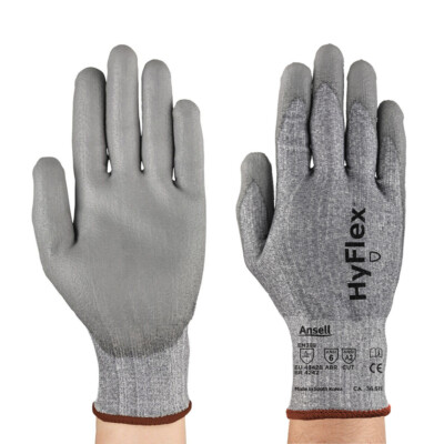 HyFlex Cut Resistant Knit Gloves Size 11 With Coating Hppe-Nylon Liner 11727110