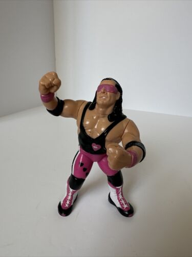 Bret the Hitman Hart WWF Hasbro Wrestling Action F...