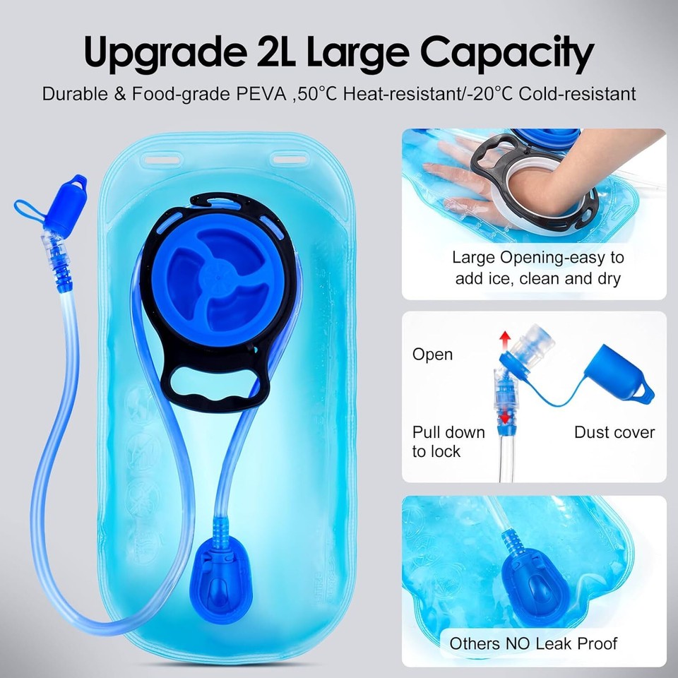 Hydration Packs Water Vest Backpack Lightweight Bag black eBay