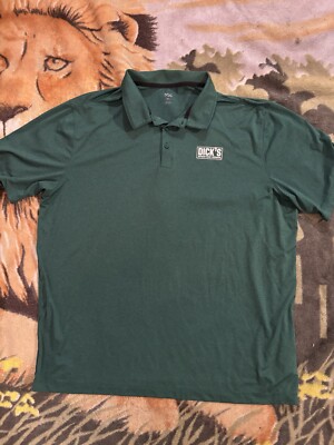 dick-s-sporting-goods-work-polo-sz-xl-men-s-green-workwear-ebay