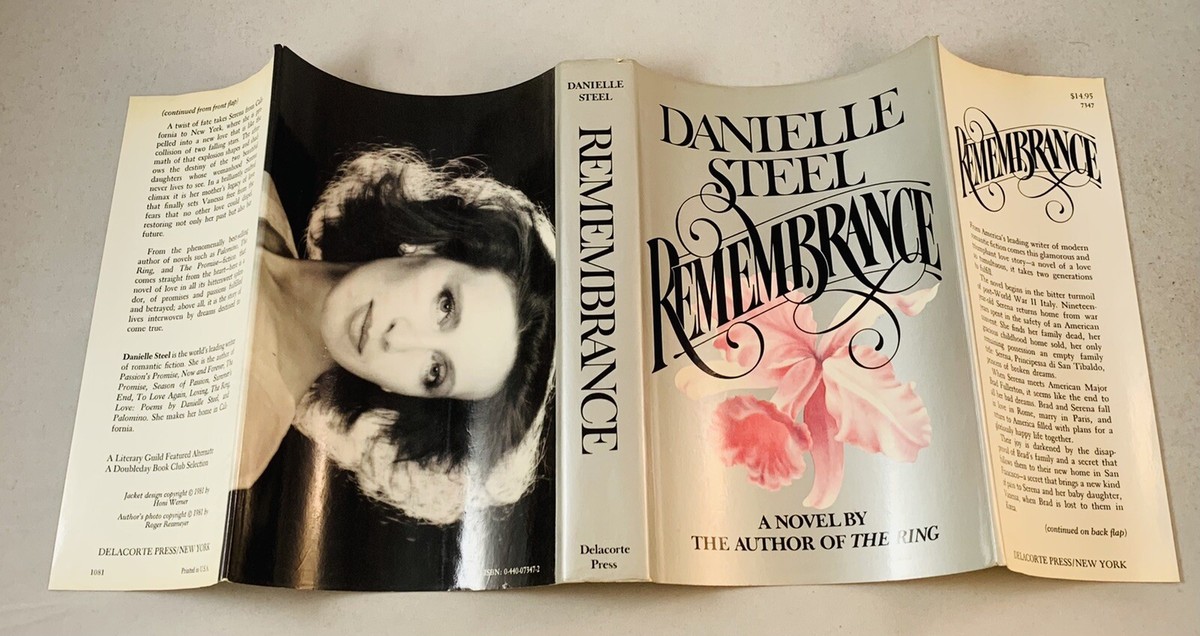 Remembrance-Danielle Steel-SIGNED!-INSCRIBED!-TRUE First/1st