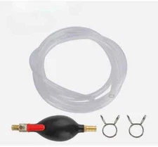 Portable Siphon  Hose Gas Transfer Gasoline Oil Water Fuel Transfer Hand Pump