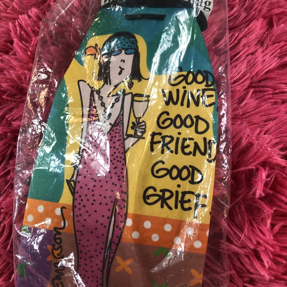 Woozie Neopreno Copa de Vino Manga Coozie Bolso Signature Series Emerson NUEVO Foto 4 de 4