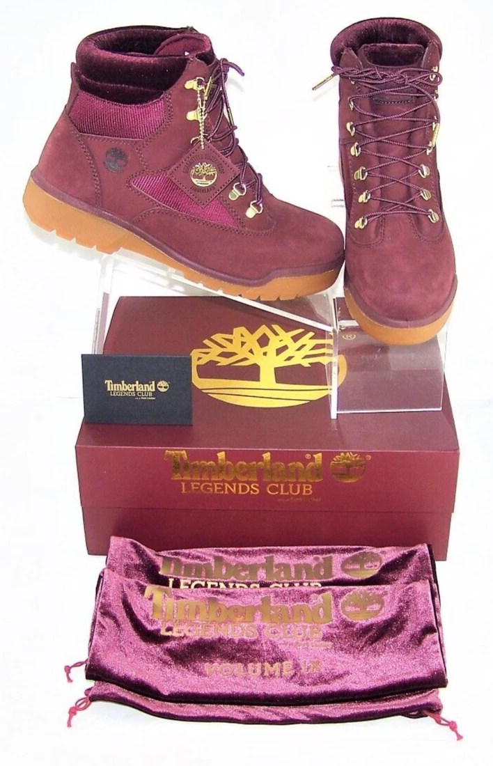 Klem oorlog Soldaat Timberland Legends Club Nas Volume IX Burgundy Mens Boots Sz US 10 Lmitd  Edition | eBay