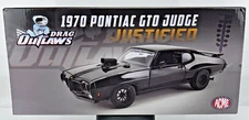 ACME Drag Outlaws 1:18 1970 Pontiac GTO Judge Justified Item #A1801217 NEW