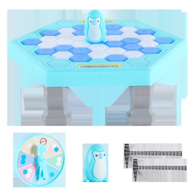 Ice Breaking Board Game Improve Coordination Interactive Block Knocking Table