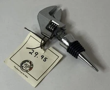 Unique Hand Crafted Bottle Stopper Sugar Wine Cork Adjustable Wrench Topper