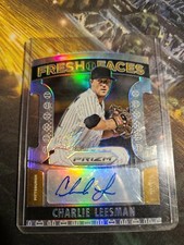 Charlie Leesman 2015 Prizm Autograph 