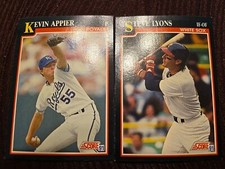 1991 Score Kevin Appier #268 & Steve Lyons 269#