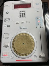 Gemini LCDJ CD player/DJ turntable Tested Works Come With Power Cord ONLY - Used