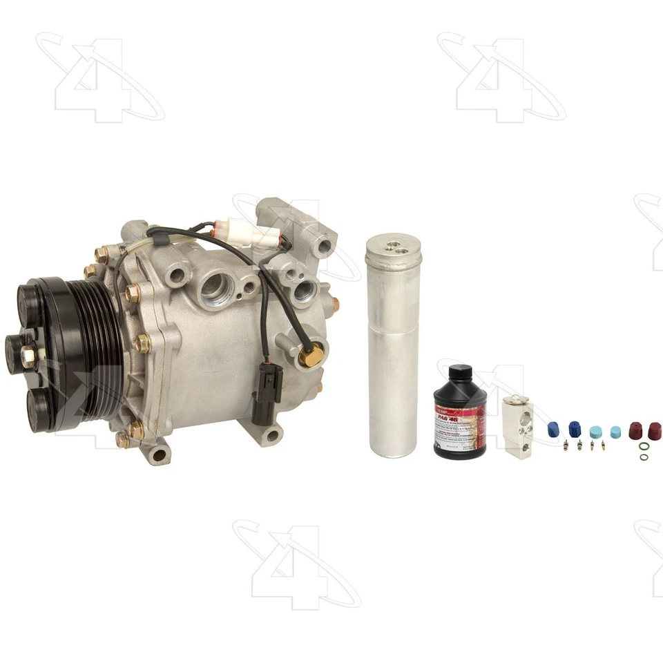 Kit de compresor de aire acondicionado V6 3,8 L para Mitsubishi Galant 2004-2009 4 estaciones 2005 2006 Foto 3 de 4