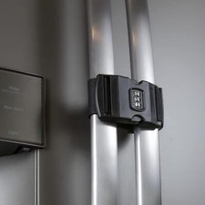 Child-Proof Refrigerator Lock with Combination - Original French Door Pack of 2