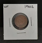 1902 INDIAN HEAD CENT- VF - PP12