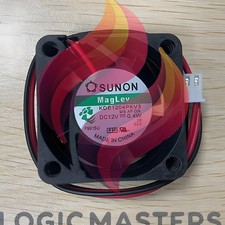1PCS New SUNON KDE1204PKV3 Silent Cooling Fan 4020 DC12V 0.4W 4CM 2Pin