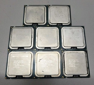 LOT OF 8 Various Core 2 Quad CPU - Q9400, Q8300, Etc. 