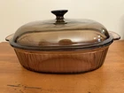 VTG Pyrex Corning Vision 4L Covered Large Casserole Dutch Oven Baker Pyrex Lid