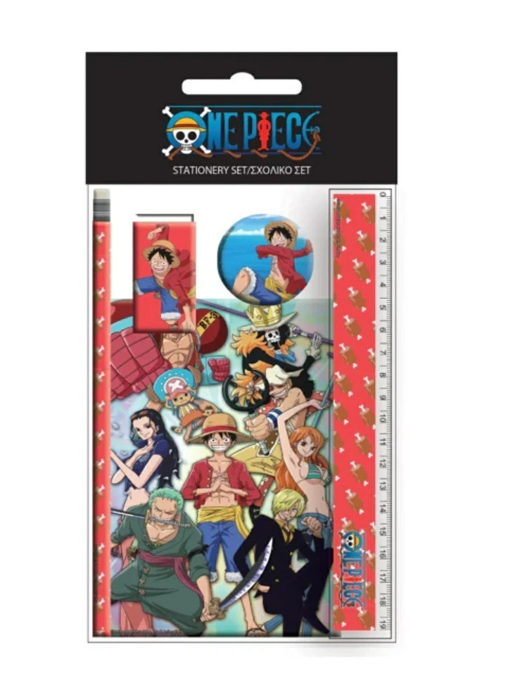 One Piece Crew Schreibset 5-teilig