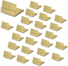 Gold Table Number Holders, 24-Pack Metal Place Card Stands  Picture gold