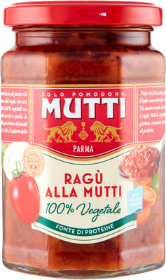 Ragu alla Mutti 100% Vegetale Nudelsauce 280g - Mutti