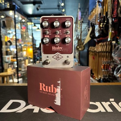 Universal Audio Ruby '63 Top Boost Verstärker Pedal - gebraucht