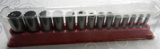 SNAP-ON 3/8" DRIVE 14 PIEZAS SAE 12PT FLANCO DRIVE JUEGO DE ENCHUFES PROFUNDOS 1/4"-1" #214SFY
