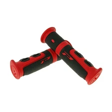 Pro Grip 964 ATV Grips - Thumb Throttle - Red 964EVORDBK