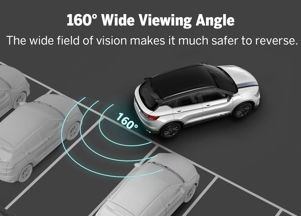 A0127 RearView Backup Reverse Camera Wide Angle Color AHD Waterproof 160°Parking - Image 4 of 4