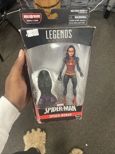 Marvel Legends Spider Man Spider Woman BAF Lagarto Hasbro