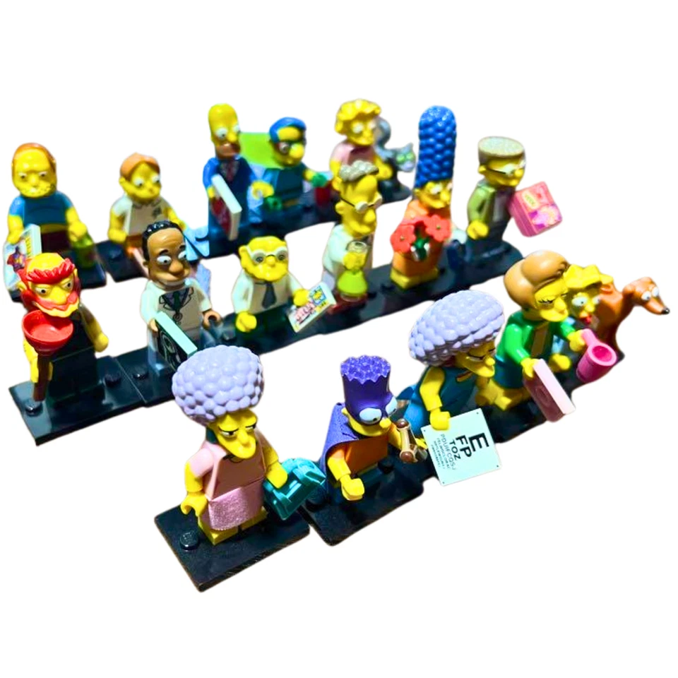 LEGO Los Simpson Minifiguras Serie 2 Juego Completo de 16 71009 con Accesorios Foto 3 de 4