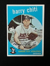 1959 Topps Harry Chiti #79 Kansas City Athletics Ex