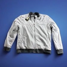 NWT Under Armour Jacket Mens M Grey Bomber ColdGear Reactor Insulated Warm $150