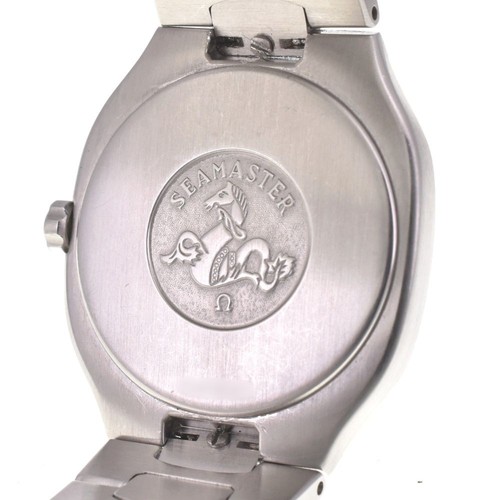 Omega Seamaster Vintage Polaris Date K18YG St. Acier Quartz Montre Hommes Auth - Photo 6 sur 7