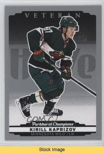 2022-23 Upper Deck Parkhurst Champions Silver Kirill Kaprizov #202 READ 12l5 - Picture 1 of 3