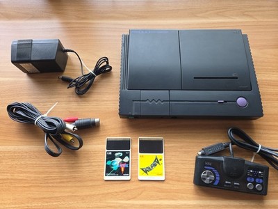 NEC PC Engine DUO Console PI-TG8 Turbo Duo Tested   CD OK   HuCard OK   Japan