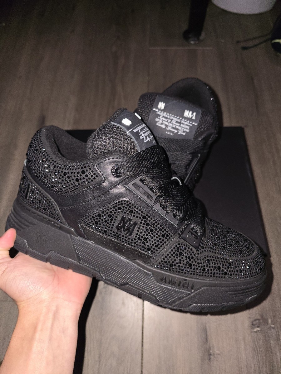 Amiri Crystal MA-1 Black | eBay