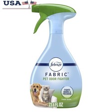 Odor Fighting Fabric Spray Air Freshener Pet Odor Fighter 23.6oz Deodorizer New