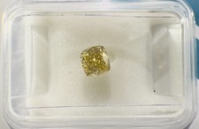 💎 Diamante Naturale Fancy Green Yellow  0.37 ct💎