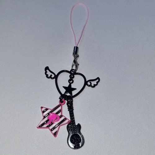 Barbie Star Charm Skull Guitar Y2k Gyaru Phone Charm - 第 9/9 張圖片