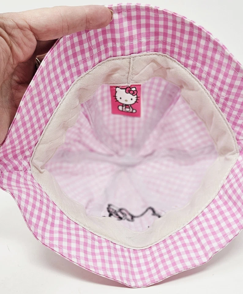 Sanrio Hello Kitty Toddler Bucket Beach Sun Hat. One Size. FREE SHIPPING! EUC - Image 3 of 4