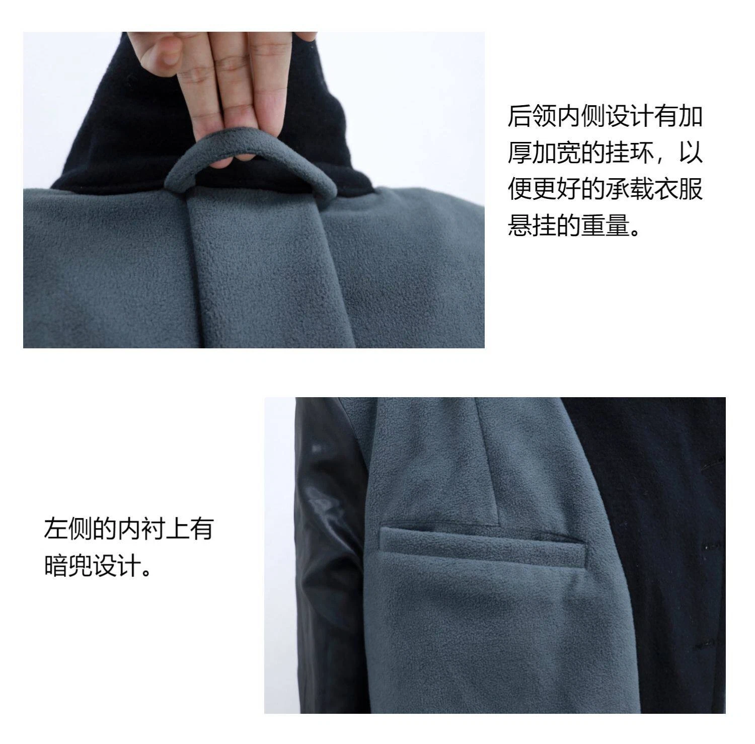 Cold Resistant Replica Soviet Navy M69 Winter Black 12-Button Woolen Overcoat image 13