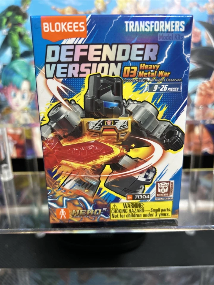 Transformers 🦾Blokees Galaxy Version Defender Model Kits Set 3 Box Nuovi✅ - Immagine 4 di 4